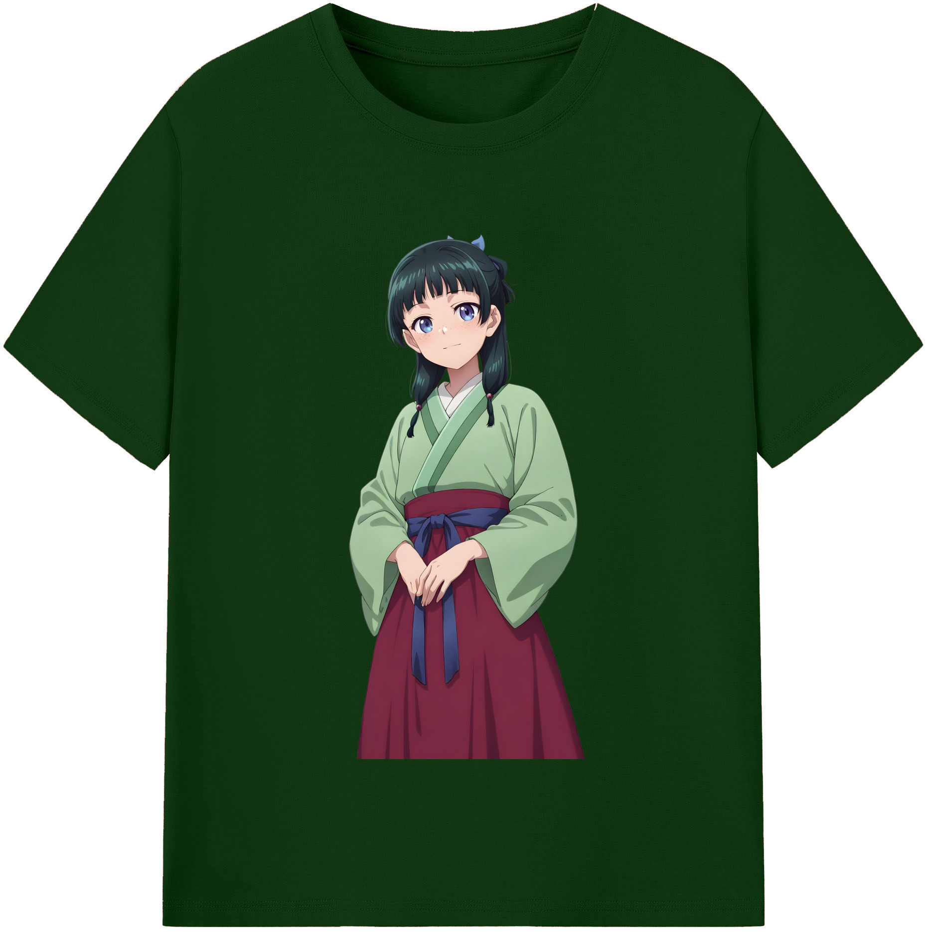 （画像用） 薬屋のひとりごと The Apothecary Diaries 綿100％半袖Tシャツ（フロントプリント）